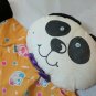 Unusual Un-stuffed Panda Bear Toy Wearing Yellow Sleeper