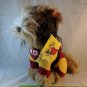 Dakin Mighty Dog Plush 10" Sitting Carnation Milk Promo 1986 Vintage Korea