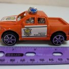 Righteous Super Speed Orange Police Truck Pull-back Toy 3.5" Long OKK Trading