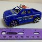 Righteous Super Speed The City Guards Blue Police Truck Pull-back Toy 3.5" Long