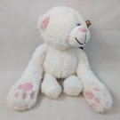 White Cat Hugzies by Nat & Jules/Demdaco - Plush Stuffed Toy w/ Weighted Feet