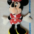 Disney Minnie Mouse Plush w/ Red Polka Dot Dress, Yellow Shoes by Applause