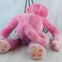 Build A Bear Workshop Pink Valentine's Day Hearts Monkey Plush 15" FIXER UPPER