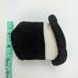 Plastic Bunny Rabbit in Plush Top Hat Finger Puppet Toy