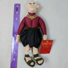 The King and I Kralahome Warner Bros. Studio Store Plush Bean Bag Beanie w/ Tag