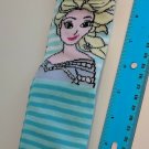Disney Frozen Elsa Striped Knee High Girls Socks Shoe Size 10-4 - 1 Pair NEW