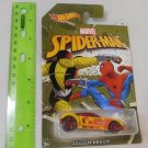 Marvel Spider-Man Hot Wheels Diecast GOLDEN ARROW Car MOC 5/6 Yellow/Red