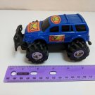 Power Tough Blue Plastic Toy Monster SUV 5" Long NOT WORKING/FOR PARTS/REPAIR