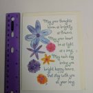 Jessica Sporn for United Spinal Association Birthday Card Blue, Pink, Orange