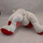 First & Main Cream Glitter Plush Teddy Bear Stuffed Animal w/ Valentine Heart