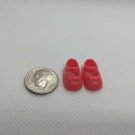 Mattel Barbie Little Sister Kelly Red Pair of Shoes w/ Strap & Bow