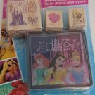 Disney Princess Stamp Set w/ 3 Stamps & 1 Ink Pad DREAM BIG for Crafts Scrapbook