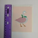 Current Inc Blank Mini Gift Note Card Canada Goose Reindeer & Goose Series