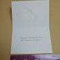 Christmas Mini Card Gold Foil Dove Peace Paper Magic Group Signature Collection