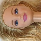 Mattel Barbie Doll 2010 Torso 2013 Head Blonde, Pink Eyeshadow *Nude*