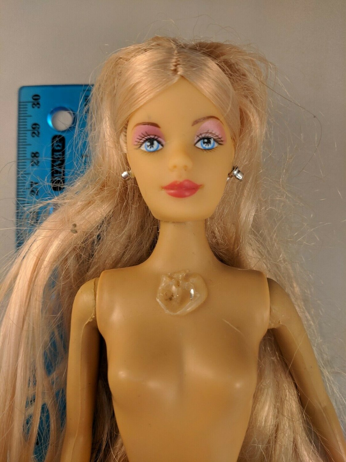 12" Fashion Doll Lovely Patsy Blonde Hair Blue Eyes Nude for Play/OOAK
