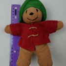 Paddington Bear Red Coat Green Hat 7" Plush Stuffed Animal No Tags