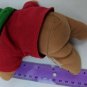 Paddington Bear Red Coat Green Hat 7" Plush Stuffed Animal No Tags
