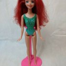 Disney Princesses Little Mermaid Ariel Barbie Doll Mattel 2012 Molded Torso