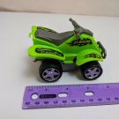 NKOK Green/Black/Gray ATV 4-Wheeler Vehicle 4" Long *Damaged*