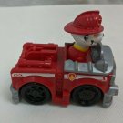 Paw Patrol Nickelodeon Spin Master Marshall in Firetruck Vehicle Car Toy 4" Long