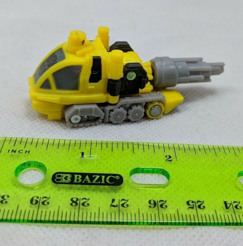 2006 Transformers Cybertron Monocle Action Figure Yellow Mini-con Snow Truck
