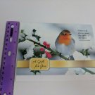 Arbor Day Foundation Give-A-Tree Card, Bird on Snow-covered Holly Branch