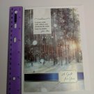 Arbor Day Foundation Give-A-Tree Card, Snowy Forest, John Muir Quote