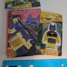 DC Comics Lego Batman Movie Batgirl Mini Journal & Eraser NEW Stocking Stuffer