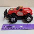 Power Tough Red Plastic Toy Monster Truck 5" Long NOT WORKING/FOR PARTS/REPAIR