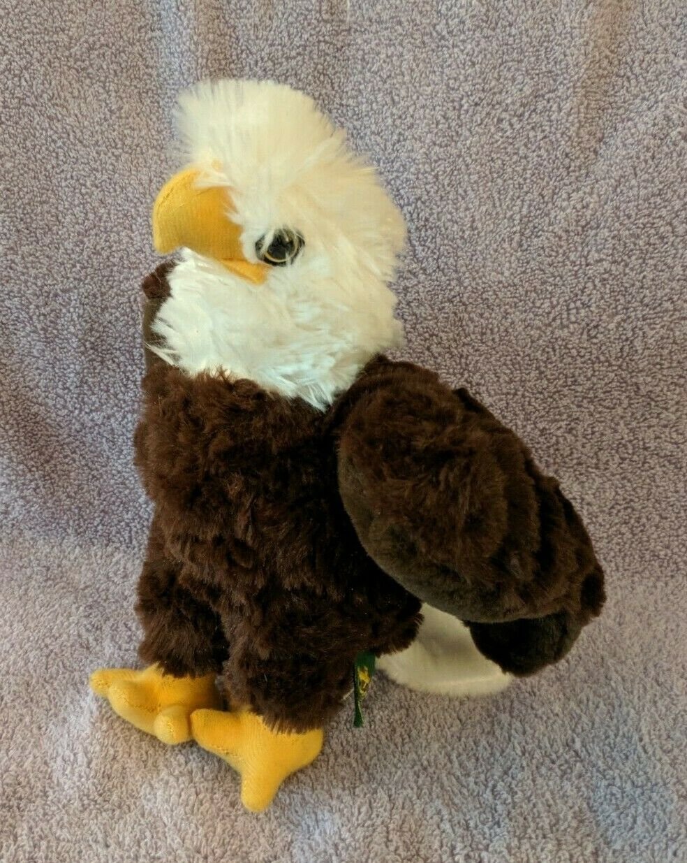 K&M Int Wild Republic Bald Eagle Bird Plush Stuffed Animal 9" Tall