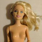 Barbie Doll Blonde 2013 Torso 1 Straight Arm, 1 Bent Small Flat Feet