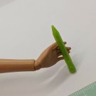 11.5" Fashion Doll Accessory Green Plastic Pencil Barbie size NO DOLL