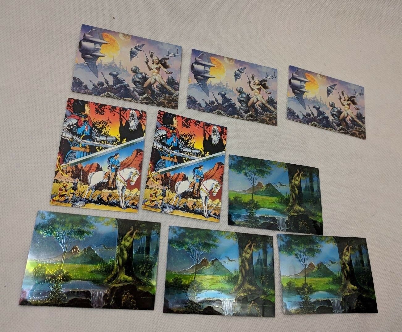 Comic Images Trading Cards Boris Chromium, Battlefield Earth, Prince Valiant