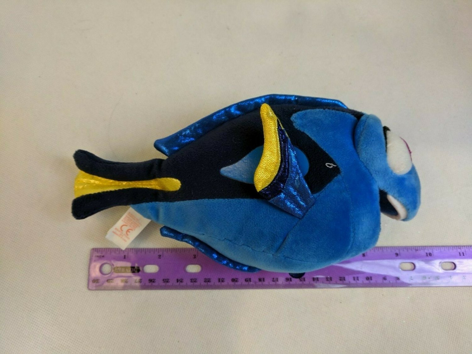 Disney Pixar Finding Nemo Dory Ty Sparkle 9.5"  Plush Stuffed Animal
