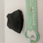 Build A Bear BABW Rocks! Guitar Shirt Black/Pink Tiny 1.5" Tall 2.5" Wide