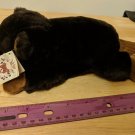 Bearington Collection Laydown 10" Long Beaver Bean Bag Stuffed Plush