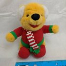 Disney Winnie the Pooh Christmas Holiday Winter Plush Scarf 8" Mattel 1997