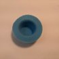 Lite Blue Craft Doll Hat 7/8" Hole, 1 5/8" Brim, 3/4" Tall **HAT ONLY, NO DOLL**