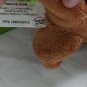Littlest Pet Shop Bobblehead Monkey Plush Brown Purple Eyes Pink Bow 2005 Hasbro
