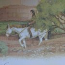 Current Inc Quote Cards C. Sanderson Drawing I go forth upon the trails of Earth