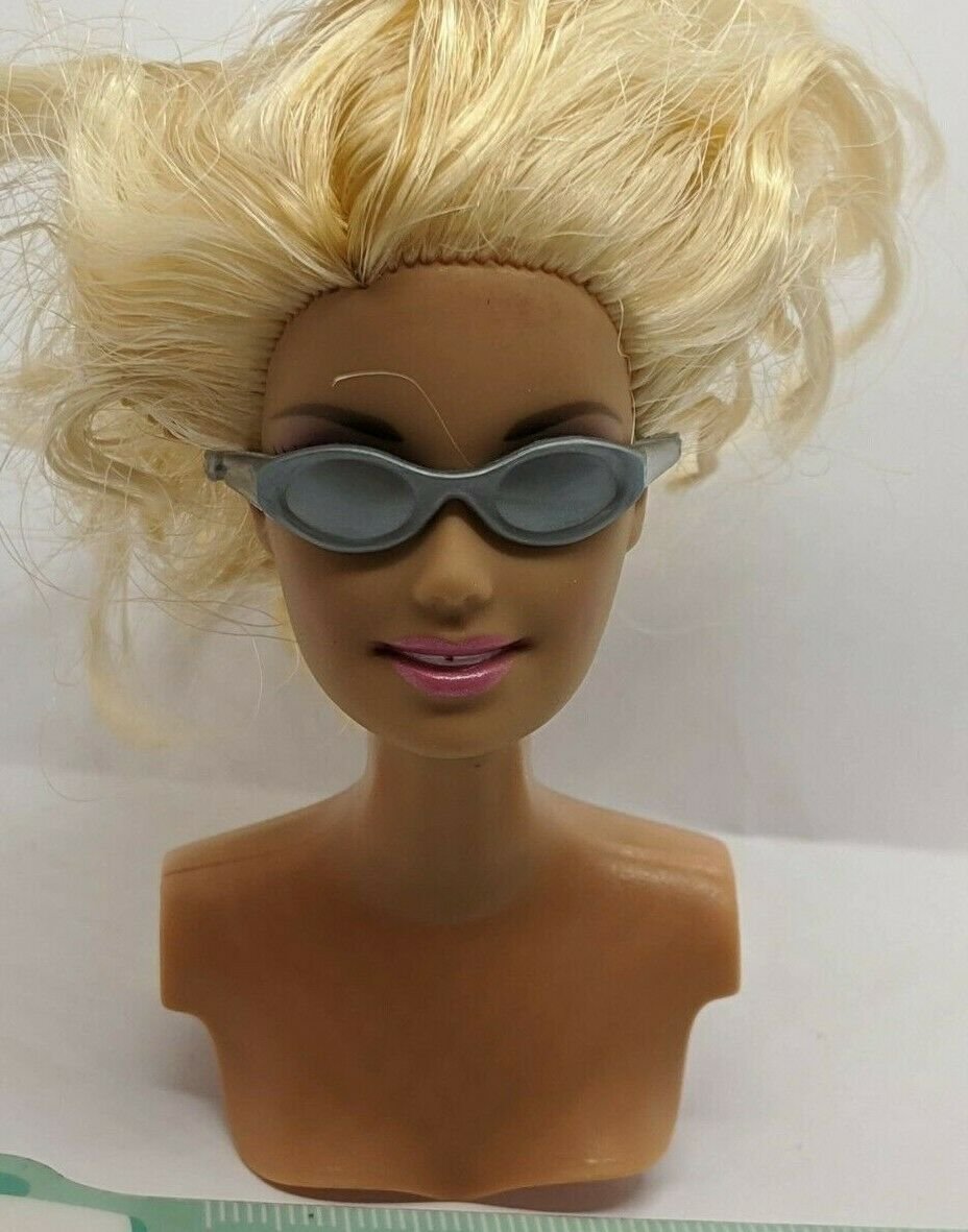 Barbie Doll Accessory Silver Gray Glasses NO DOLL