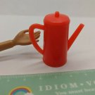 11.5"  Fashion Doll Kitchen Accessory Red Tea Kettle, fits Barbie NO DOLL