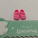 Barbie Kelly Little Sister Pair of Pink Shoes w/ Strap & Bows CUTE