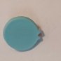 Aqua Resin Hat Flatback/Doll Craft Accessory 1" Wide **HAT ONLY, NO DOLL**