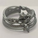 11.5" Fashion Doll Accessory Gray Silver Multi-strand Star Belt Rock Pop Star