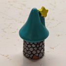 Resin Fairy Garden Miniature Teeny Tiny Round House Star on Roof 2.5cm Tall