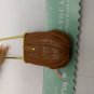 Spin Master Liv Doll Replacement Purse Bag Accessory Brown w/ Gold Handle