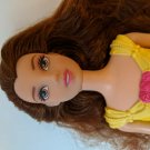 Mattel Disney Princess Beauty & Beast Belle 2012 Doll w/ Molded Glitter Torso