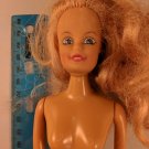 12" Fashion Doll Red Hair Blue Eyes Blue Eyeshadow Nude for Play/OOAK